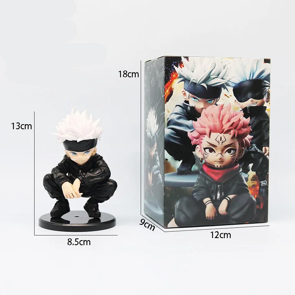 TheFigure Itadori Yuji Gojo Satori Fushiguro Megumi Kugisaki Kawaii  Jujutsu Kaisen  Toy Car Decoration PVC Model Gift
