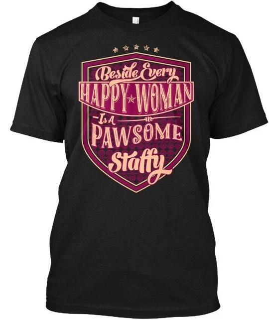 

Staffy Lover Funny Gift T shirt Made in the USA Size S to 5XL S