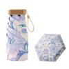 Windproof Sunshade Umbrella UV Protection Mini Parasol Practical Folding Rain Umbrella  Travel