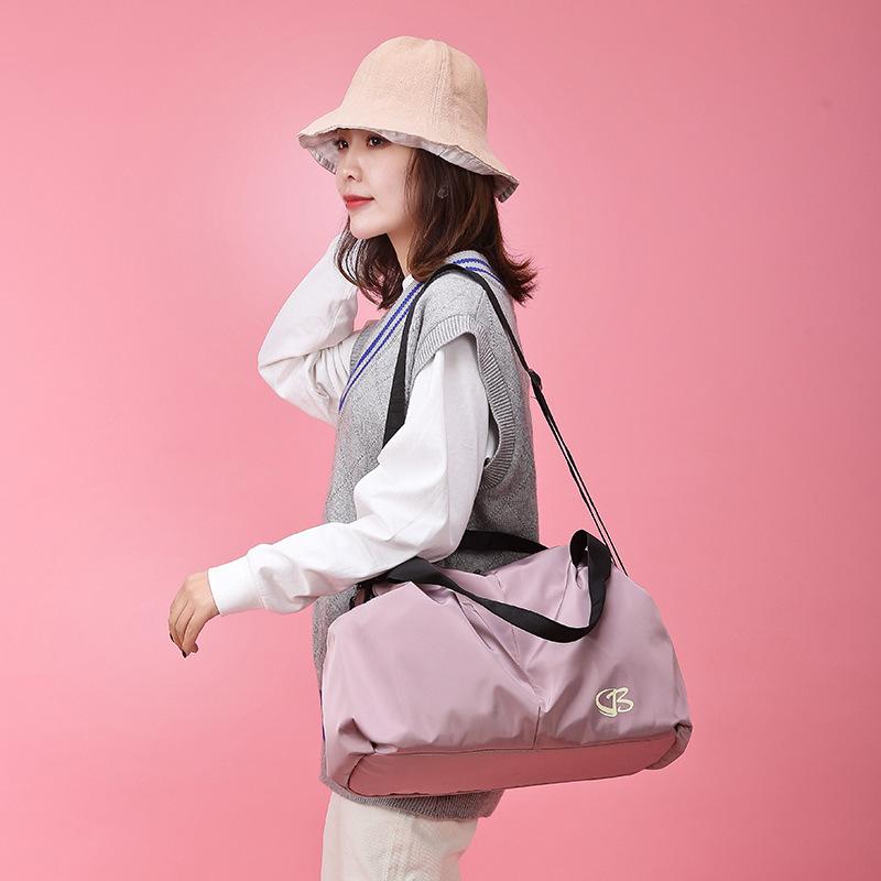 Women's Cute Lightweight Gym Bag with Wet/Dry Separation & Large Capacity - Perfect for Short Trips & Travel