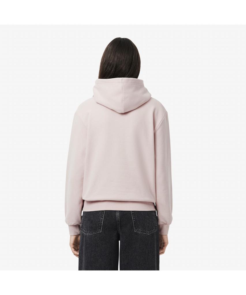 LACOSTE Women'S Tennis Court Patch Hooded Sweatshirt Sf6189-55N Ady