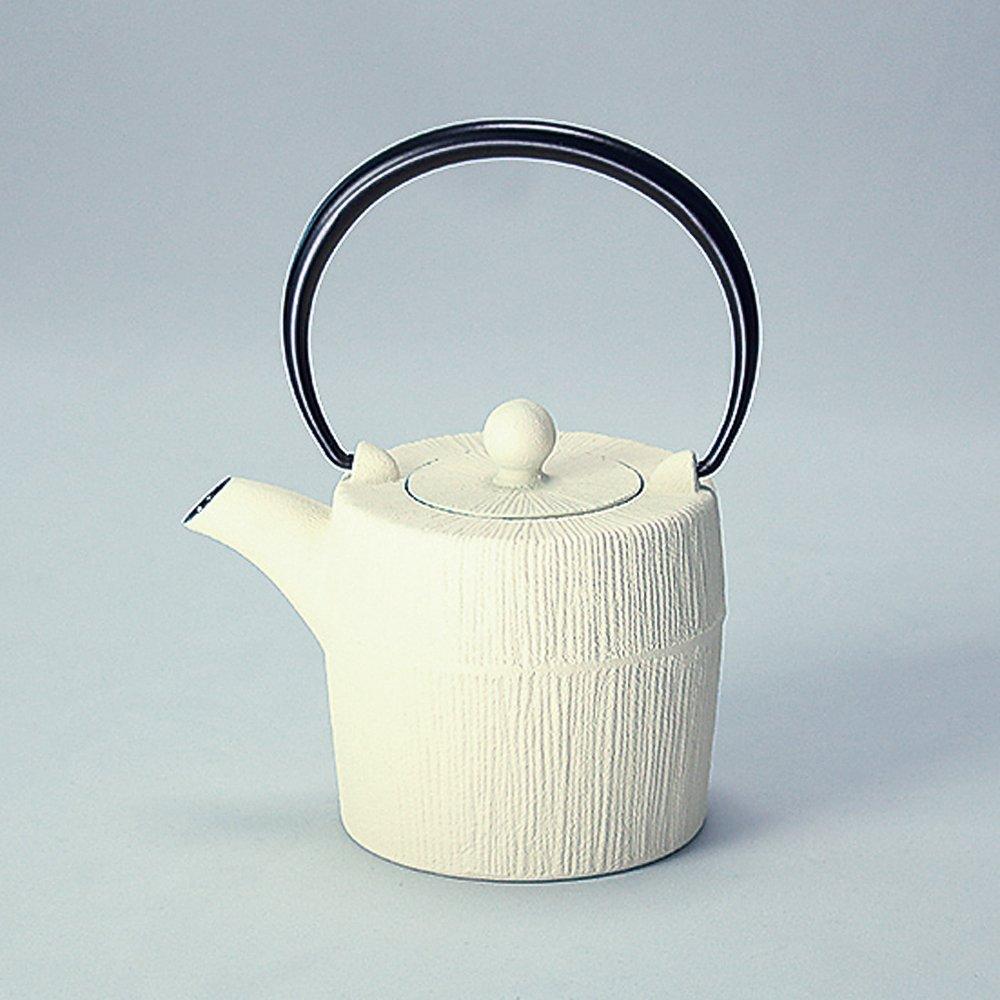 World Create Aihana Japanese Tableware, Nanbu Ironware, Asahi White Iron Teapot, 10286