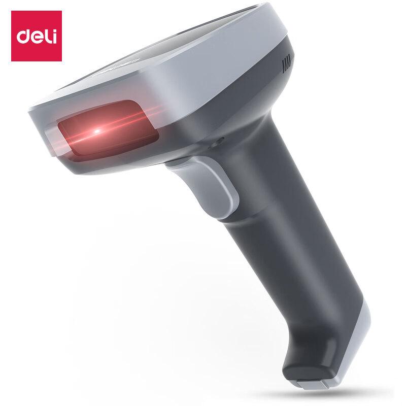 

Deli 14954W 1D Wireless Barcode Scanner