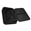 PU Hairdresser Carrying Case Organized Compartments Hair Cutting Grooming Kit  Travel Use