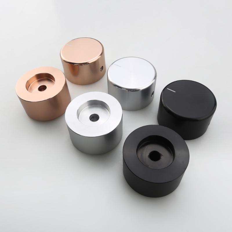 Perilla de Volumen de Aluminio de 35x22 mm para Altavoz Con Giro Suave y Diseño Duradero