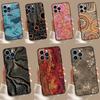 Aboriginal Art Print Case For iPhone 17 Pro Max 16 15 14 13 12 11 Pro Max Plus 12 13 Mini 16e 17 Air Back Cover