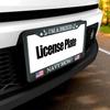 Smooffly I'M A Proud Navy Mom American Flag Texas License Plate Frame Car Tag Frame License Plate Holder Car Plate Frame Auto Tags 2 Holes Screws