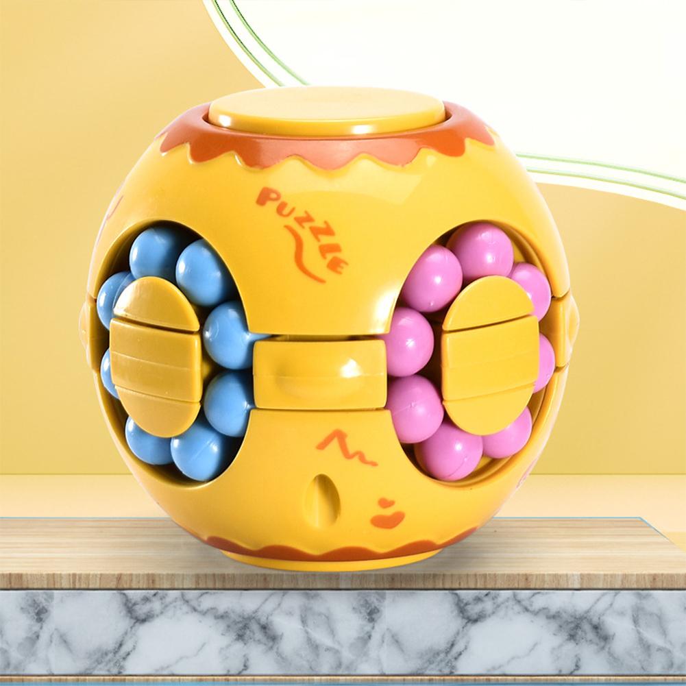 Magic Cube Bean Colorful Fingertip Magic Cube Creative Children Toys