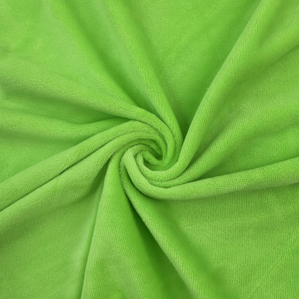 1,5 mm Florlänge Plüschstoff Umweltfreundlich Gewebt Mit 100% Polyester Material Machen Spielzeug Plüschstoff pro Meter Zum Nähen
