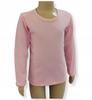 Light Pink Long Blouse 92 T-Shirt Long Sleeve Cotton 100% Manufacturer