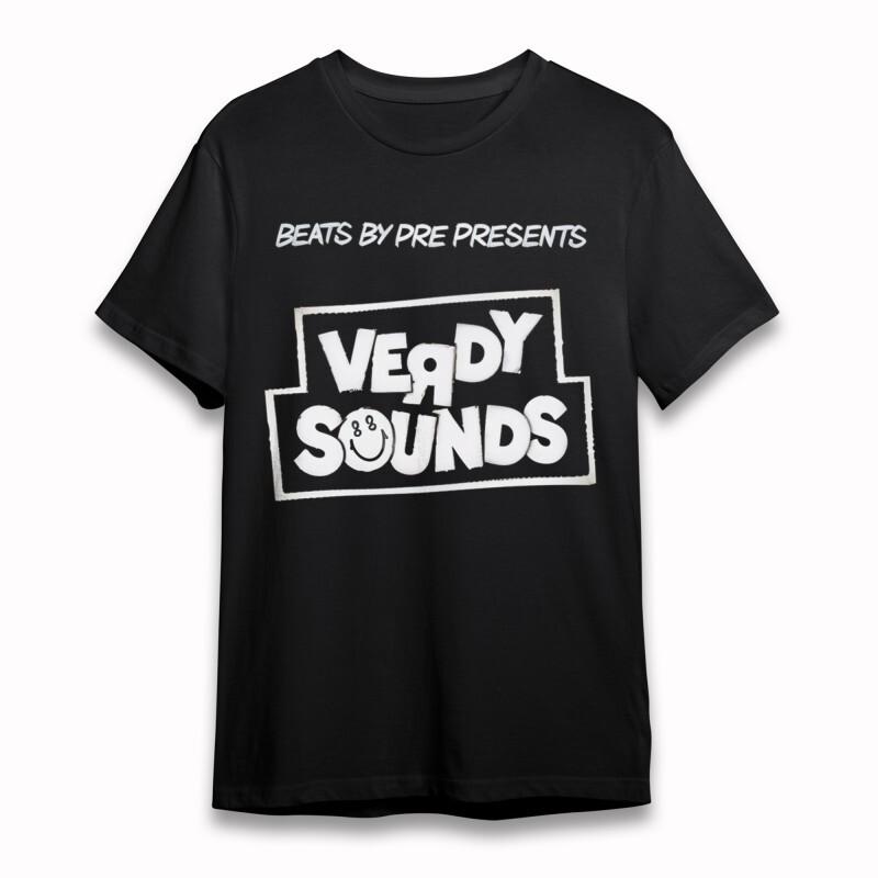 

Women s Oversize T-shirt With VEADY SOUNDS Graphic Unisex Black 100% Cotton Tee 4XL