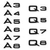 1Pcs ABS Car Decorations Accessories Sticker Decals Auto Trunk Emblem Badge For Q1 Sline A3 A4 A5 A6 A7 A8 Q1 Q2 Q3 Q5 Q7 Q8 ER3 CFA1