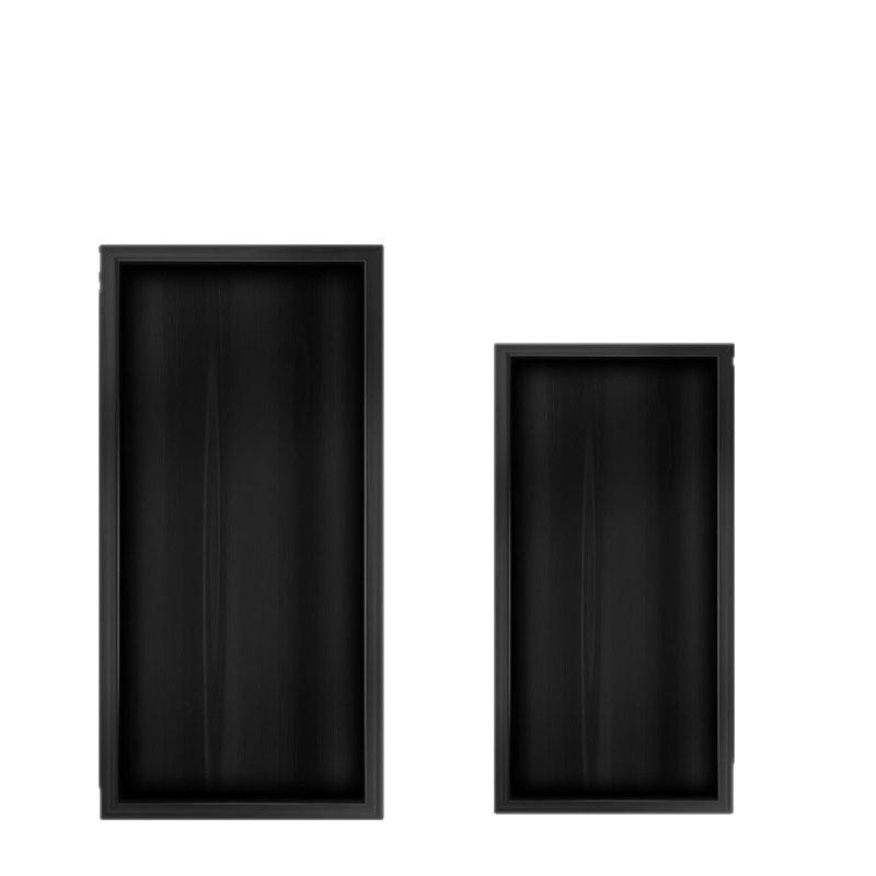 Customized Silicone Bathroom Vanity Tray - Square Soap & Accessory Organizer