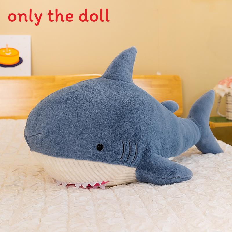 Shark Plush Dolls With Bright Colors For Gift For Kids And Collectors Gift