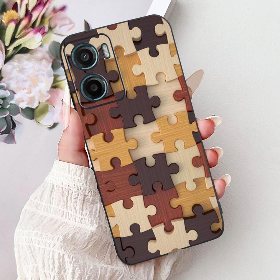 For Motorola Moto G05 G15 E15 2024 Floral Butterfly Phone Case For MOTO G05 G15 E15 4G Black Silicone Soft Lightweight Case