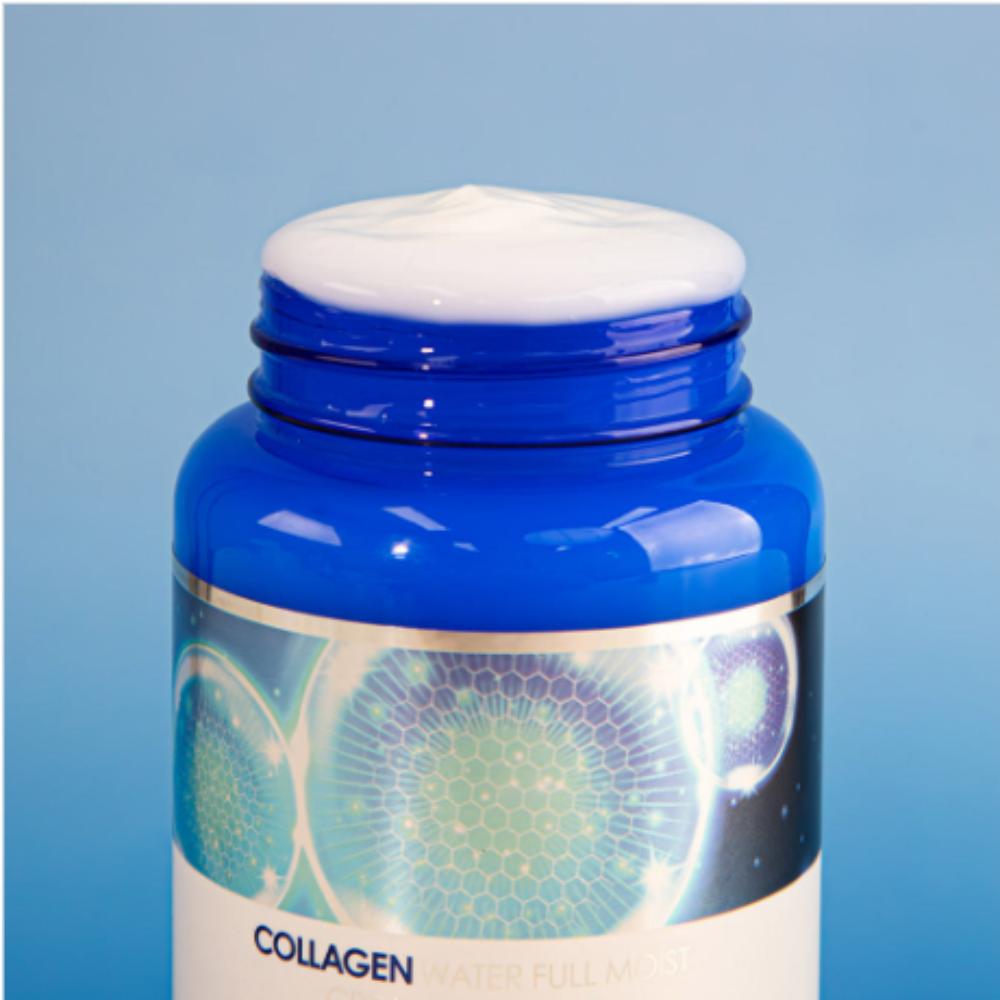 Farmstay Collagen Water Full Moist Cream Ampoule 250ml, Creamy Hydration Barrier, K-Beauty