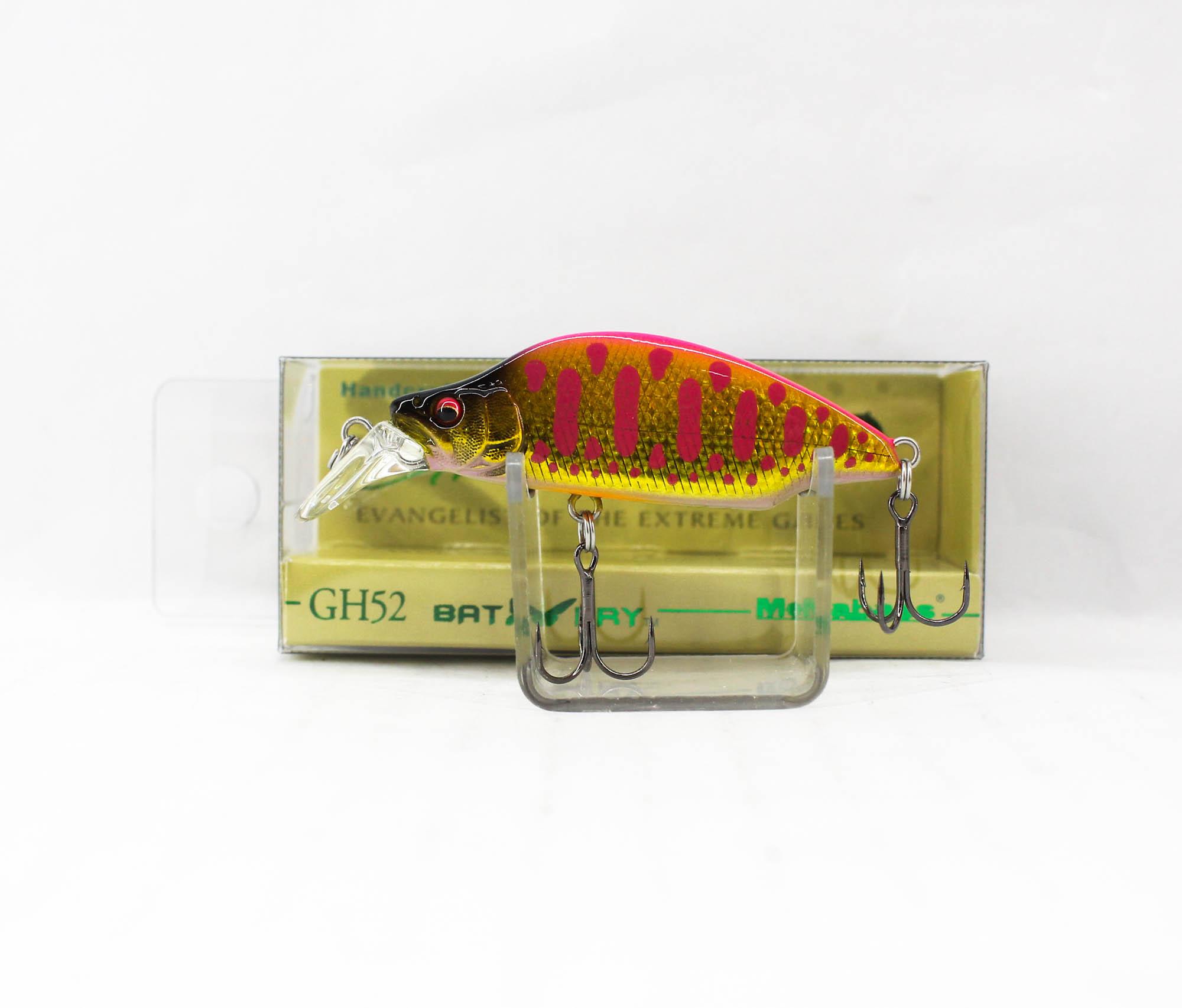 Megabass Great Hunting Butterfly GH52 Sinking Lure DD Pink Back Gold (8743)