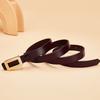 Women's Belt  Fashionable Thin Belt Decoration Dress  Versatile New Style Skirt  Smooth Buckle Women's Belt