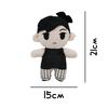 New 21cm Game OMORI Sunny Plush Doll Cosplay Toy Soft Stuffed Dolls Xmas Plushies Figure Cute Gifts Prop
