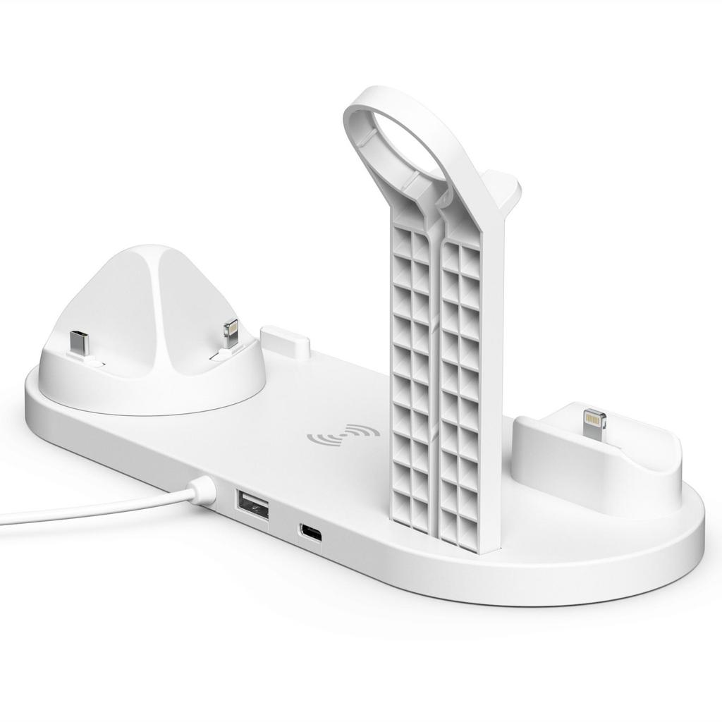 4-in-1 Wireless Charging Stand for iPhone, AirPods, and Apple Watch