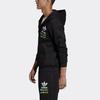 Adidas Originals Bodega Fzhood Logo Print Hoodie Jacket Men Black FP7701