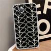 Multi Stem Orla K-Kiely Folio Phone Case For IPhone 16 15 8 7 6 6S Plus X SE XR XS 14 11 12 13 Mini Pro Max Mobile Case
