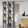 Rideau à œillets – 140 x 240 cm – Coton imprimé Leafy Jaune