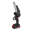 Mini 6 Inches Electric Chainsaw 88V Battery Woodworking Pruning Chainsaw One Hand Garden Logging Saw Power Tool 3000W