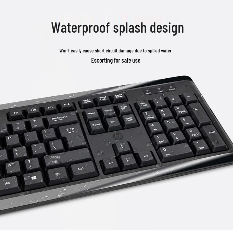 HP KM10 Wired Keyboard & Mouse Combo