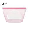 Reusable Dry Goods Storage Pouches Silicone Food Bag, Double Sealing Keeping Leak-proof Portable Hanging Bags Food-Grade Container, Heat Resistant