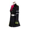 Cosplay di Seraph of the End Costume di Shinoa Hiragi, Uniforme della Moon Demon Company Abito da Palco Anime