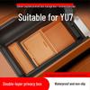 Zweischichtiger Silikon-Organizer mit Matte für Yu7 Mittelkonsolen-Armlehnenbox