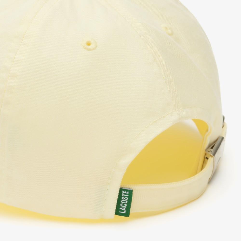 Lacoste Unisex Washed Basic Color Croc Ball Cap RK209E-56G107