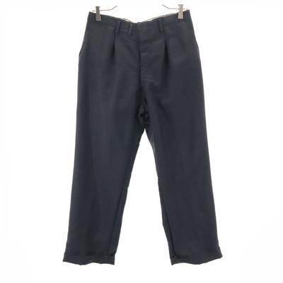 Pantalones Slacks Años 60 70 Carbón Marino Hombre Usado