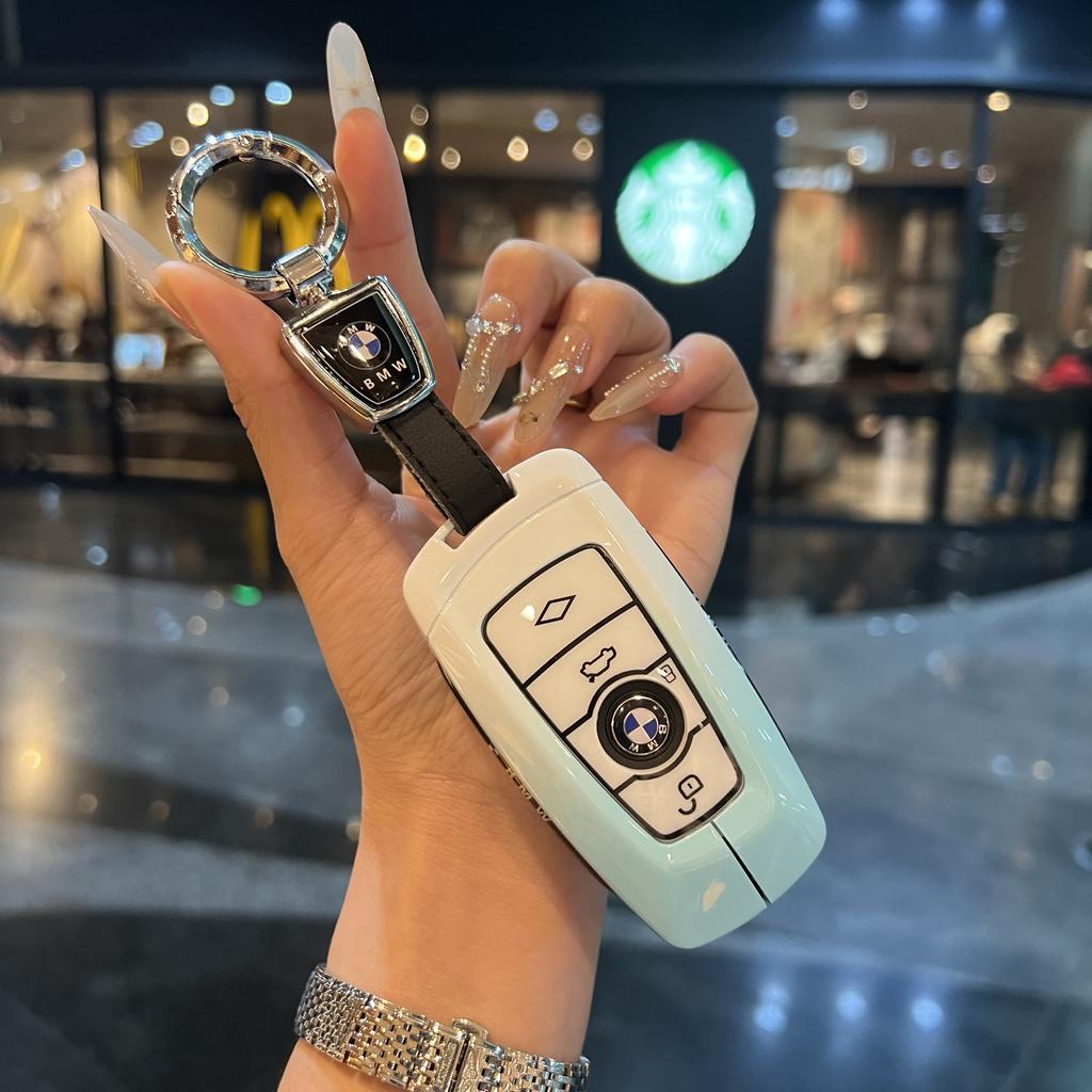 Fashion Silicone Car Remote Key Case Cover For BMW 1 3 5 7 Series X1 X3 X4 X5 F10 F15 F16 F20 F30 F18 F25 M3 M4 E34 Keychain IH2