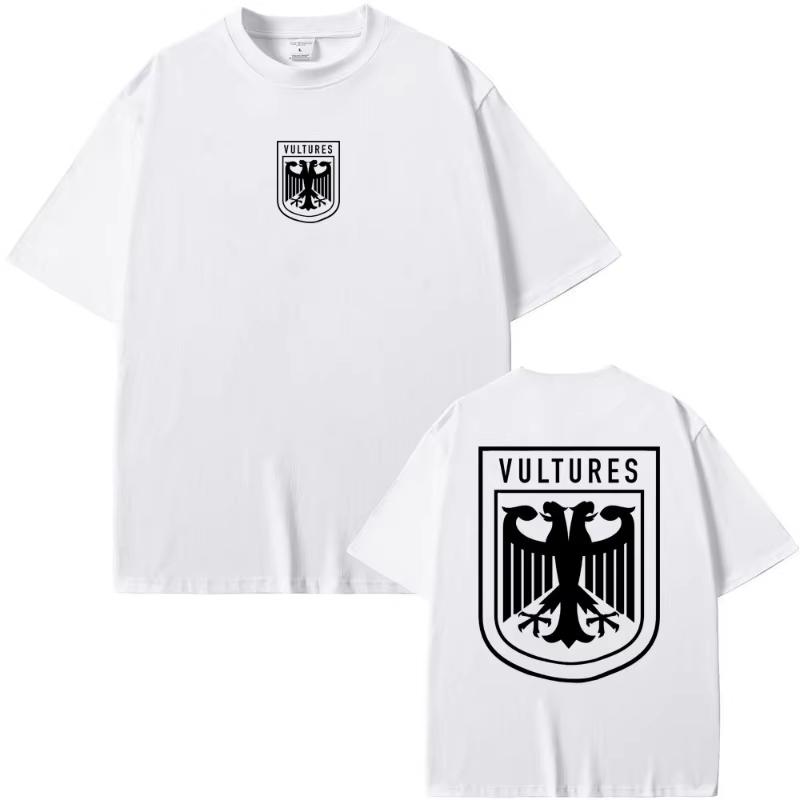 2026 Summer Rapper Kanye West Vultures New Music Album Graphic T Shirts Hip Hop Fashion Tshirt Suitable For Both Men And Women