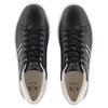 Armani Exchange Round Toe Lace-Up Flat Color Block Striped Low-Top Sneakers Men Sneakers Black White XM002198AF21421MC024