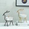 Nordic Creative Ceramic Ashtray Fashion Personality Living Room Office Decor Large Deer Small Deer Rabbit Flamingo Reindeer