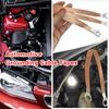 5 PCS Automotive Engine Grounding Strap, Flexible Tensile-Resistant Copper Braided Distribution Box Bridge Jumper, Car Multi-Purpose Heavy-Duty