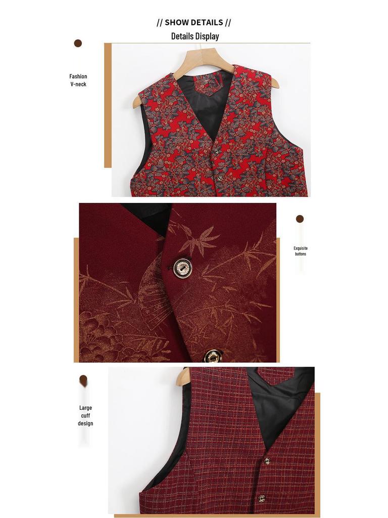 Women's Plus Size Lightweight Sleeveless Vest - Spring/Autumn Jacket for Middle-Aged and Elderly