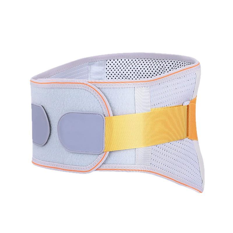Ultra-thin Breathable Lumbar Support Waist Trainer for Yoga with Strong Self-heating Support