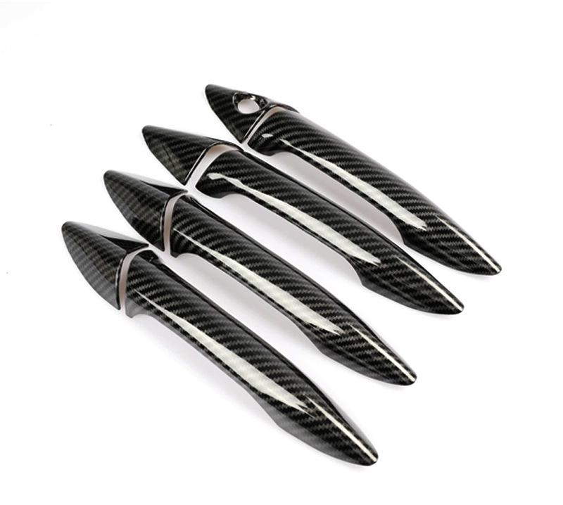 Pasuje na 11-15 Hyundai Elantra MD: Příslušenství proti poškrábání pro kliky a prohlubně dveří automobilu