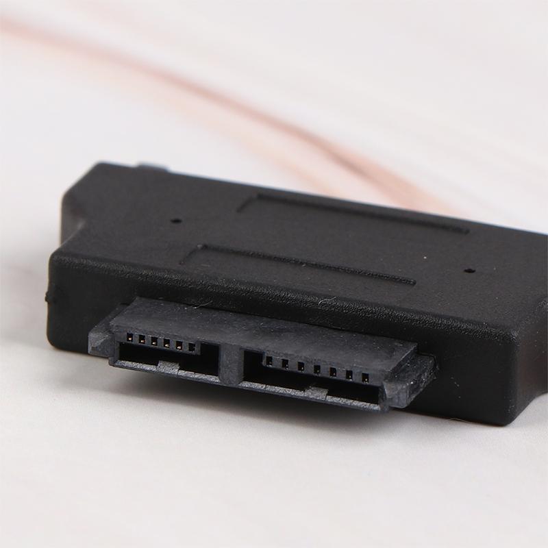 1Pc Slimline Adapter For Sata Ata 7+15 Serial 22Pin Male To Slim Sata 7+6 13Pin Female Adapter Electronic Accessories