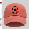 Pc Fußballmutter Aufdruck Baseballkappe Niedliches Herzmuster Dekor Hut Bequem Leicht Papa Hut Verstellbarer Riemen Trucker Sonnen H
