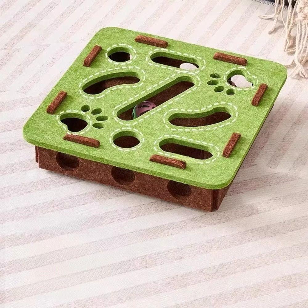 Durable with Ball Cat Scratching Posts Felt DIY Cat Exercise Toy Compact Size Pet Entertainment Supplies Kitten