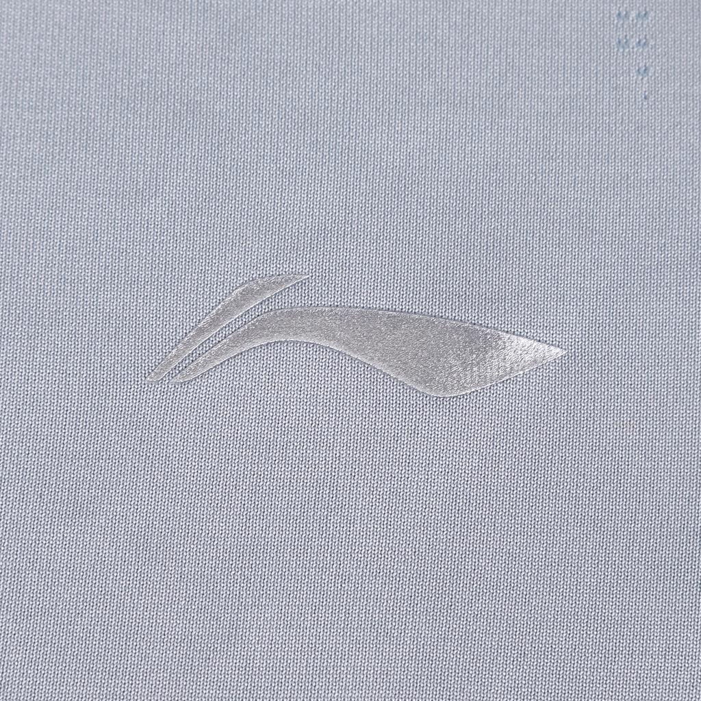 Li-Ning Trendy Versatile Round Neck Short Sleeve T-Shirt Quick Dry Breathable Five-Point Shorts Running Fitness Training Casual Sports Suit AATW013-3