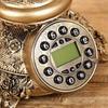Klasický Retro pevný telefon Starožitný Domácí telefon - Tlačítkové a Rotační telefony - Retro Telefon se šňůrami - LCD Displej Retro Dekorativní telefon