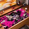 Gaming Mouse Pad Kawaii Punk Cat Large Gamer Mousepad Computer Desk Mat Mouse Mat Big Rubber Keyboard Pads Gaming Mats xcm