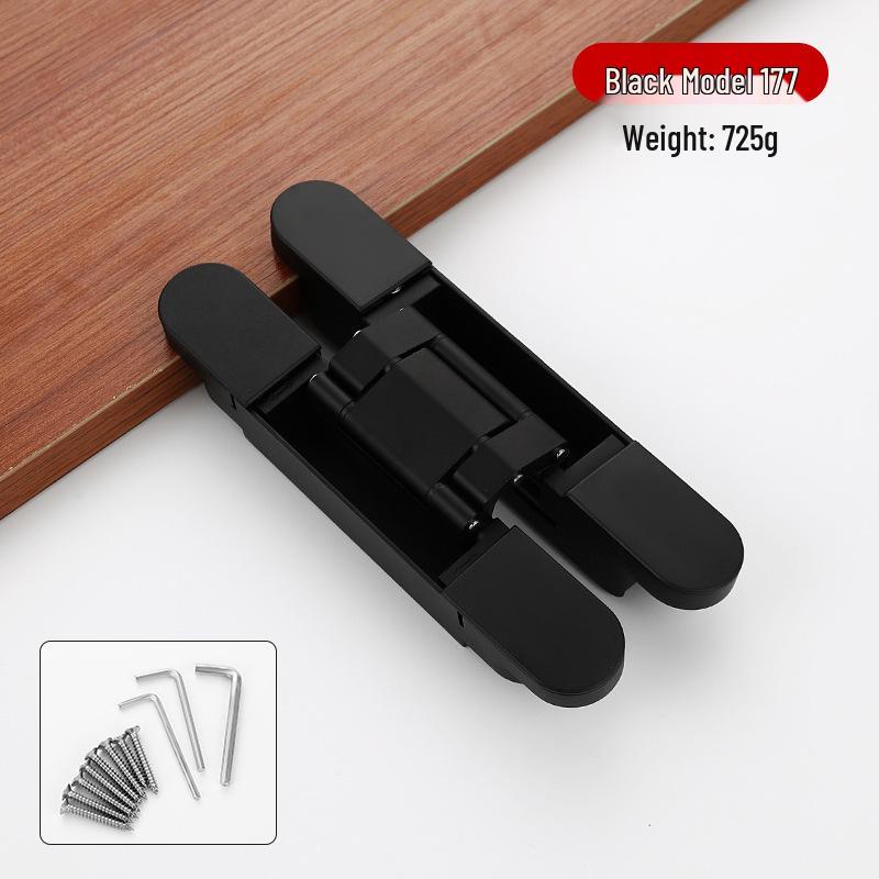 Three-Dimensional Adjustable Concealed Door Hinge for Hidden and Folding Doors