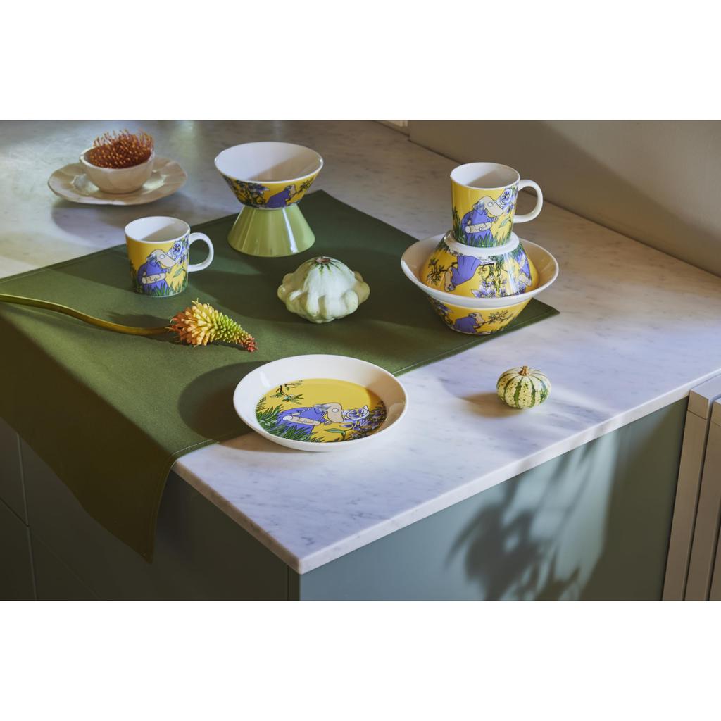 Arabia Moomin by ARABIA Classic Hemulen Moomin Product Number 1066914 [Officially Imported] Mug, 0.3L, Yellow, Tableware,